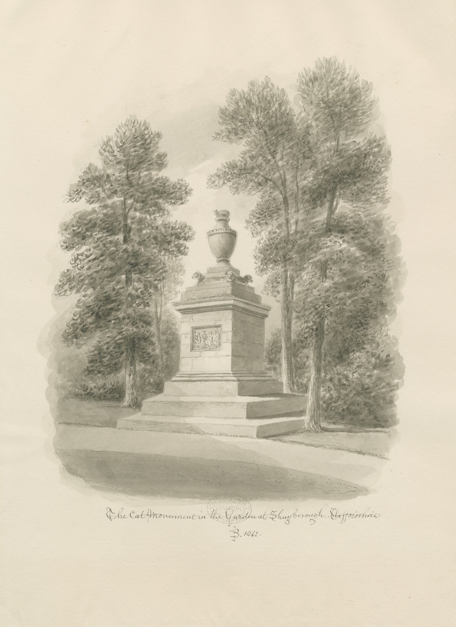 Shugborough - Cat Monument by John Buckler