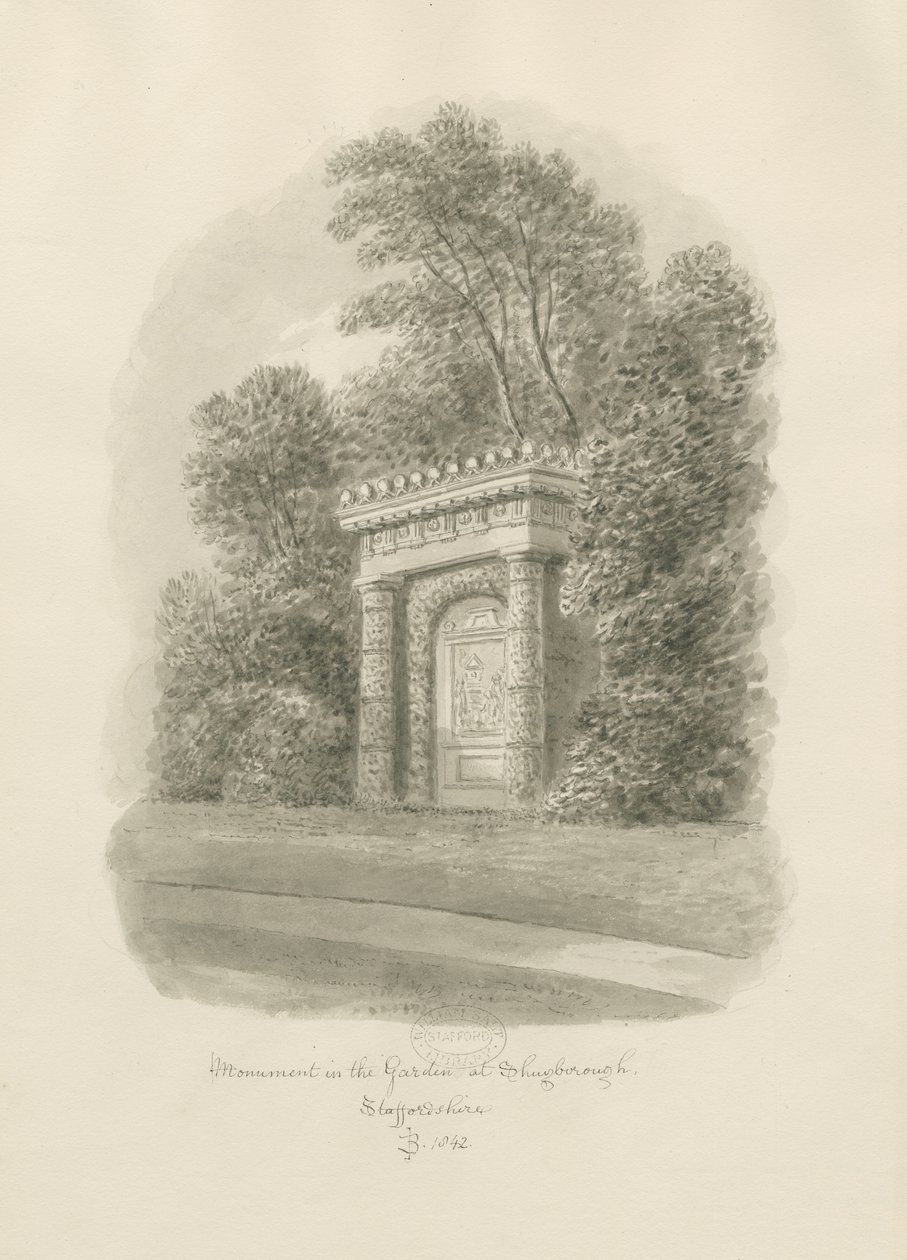 Shugborough - Monument by John Buckler