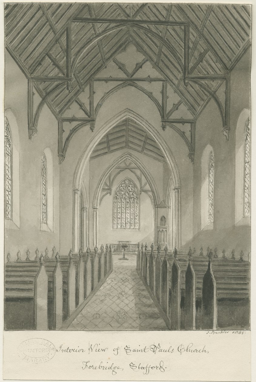 Stafford - Interior of St. Paul