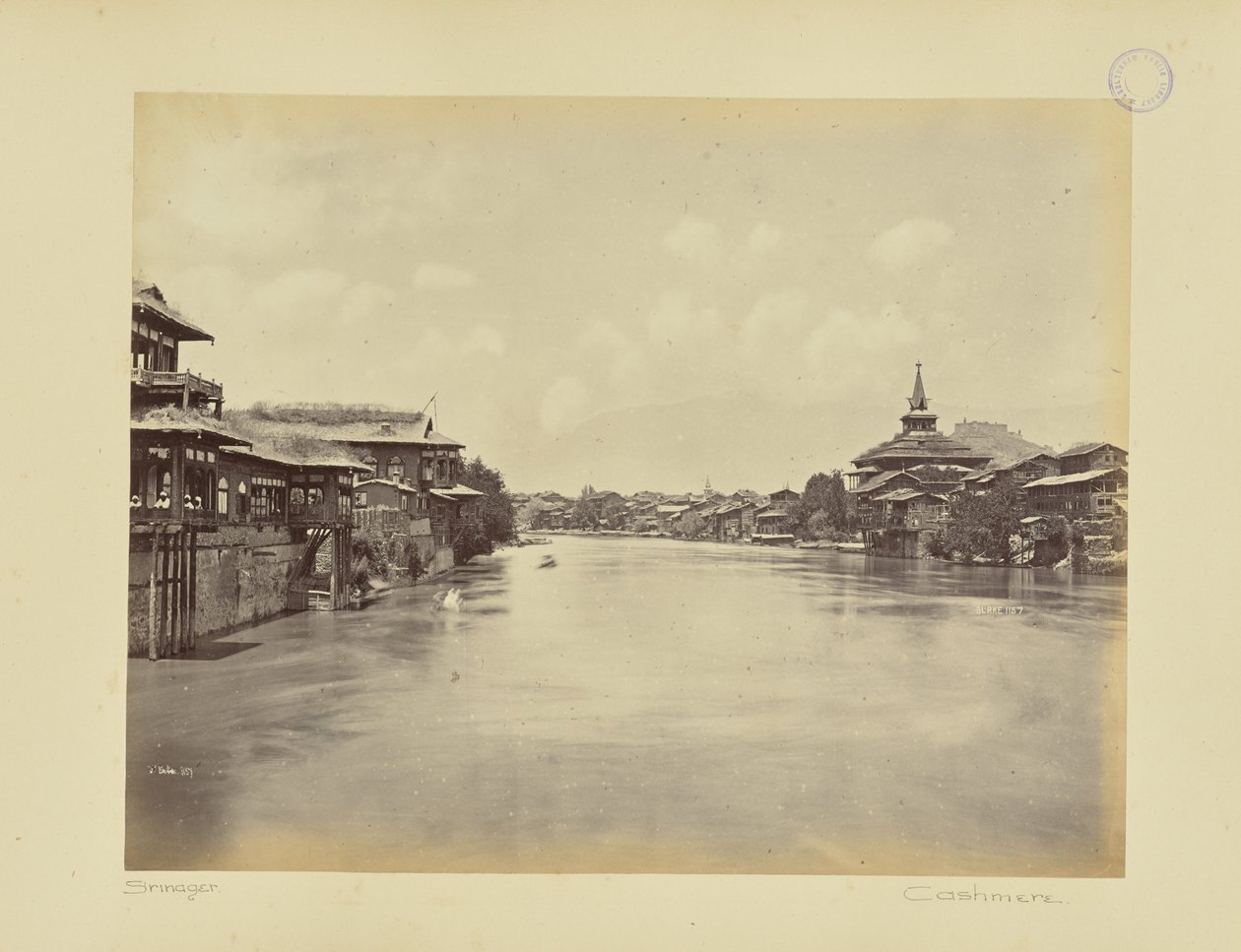 Down the River from the 3rd Bridge by John Burke