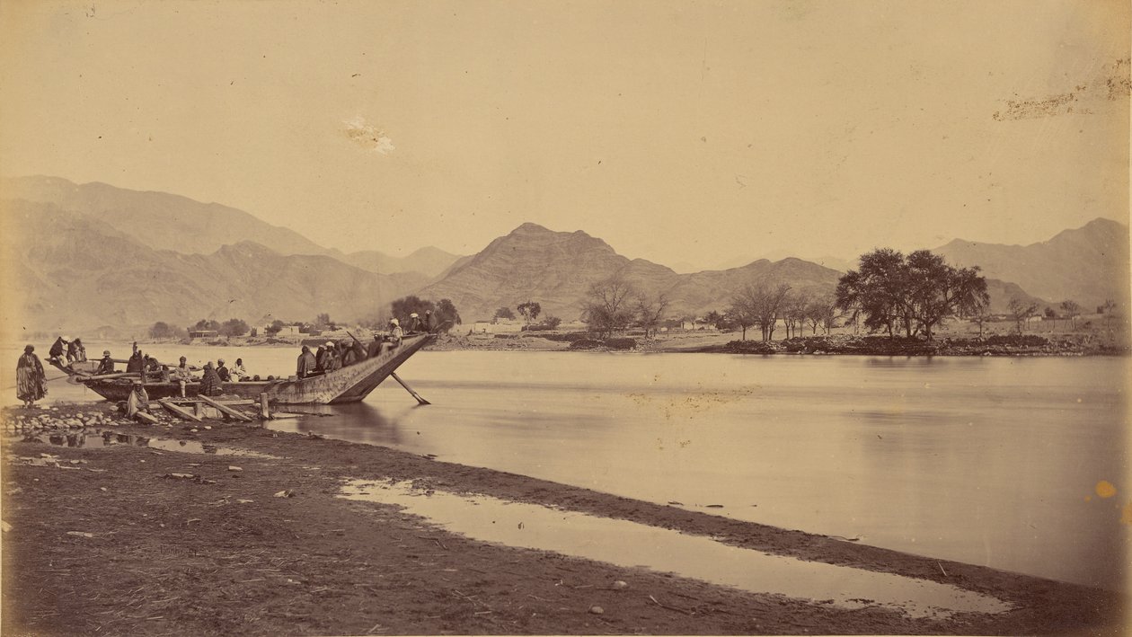 Lalpura, from the Ferry by John Burke