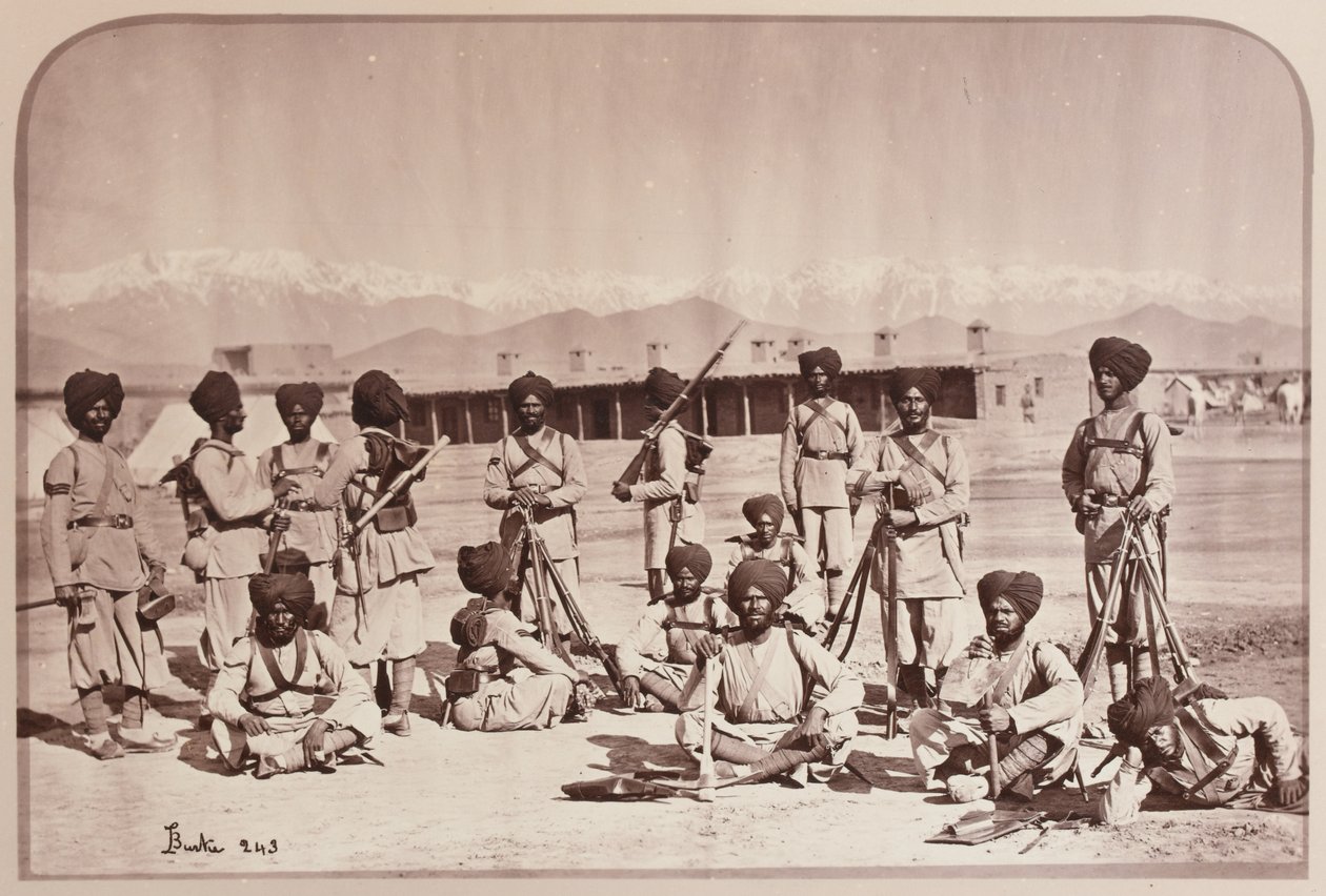 Order of Merit Sepoys, 23rd (Punjab) Regiment of Bengal Native Infantry (Pioneers) by John Burke