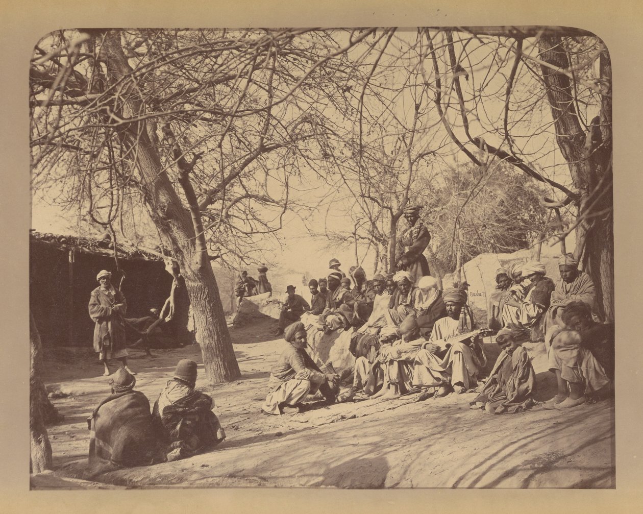 Scene in the City Jellalabad by John Burke