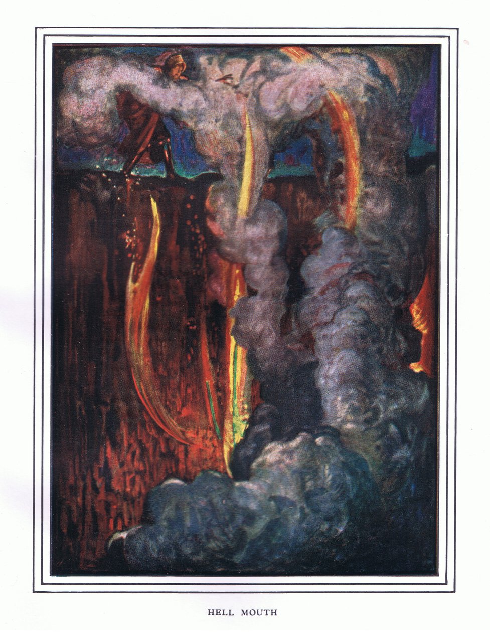Hell mouth by John Byam Liston Shaw: Buy fine art print