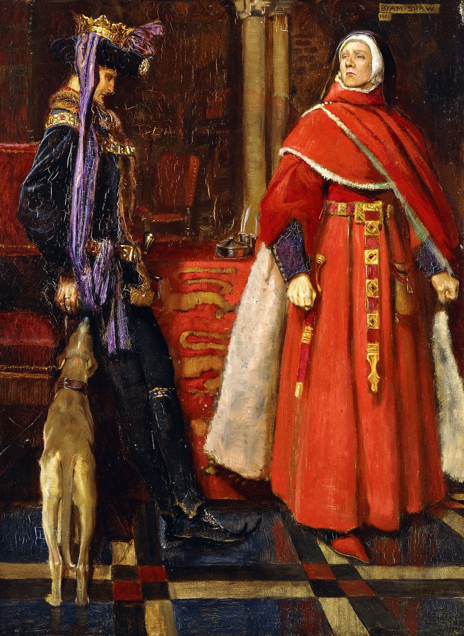 It is Better to Hear the Rebuke of the Wise than for a Man to Hear the Song of Fools by John Byam Liston Shaw