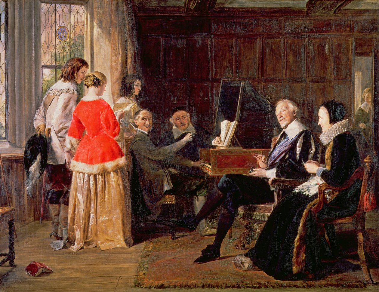 A Madrigal by John Callcott Horsley: Buy fine art prints