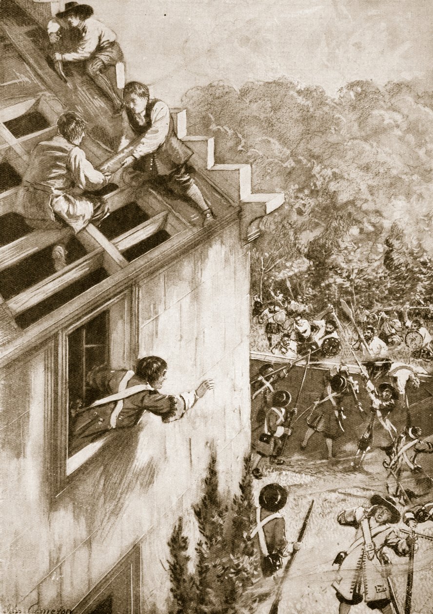 The assault of Dunkeld, August 21st 1689 by John Cameron