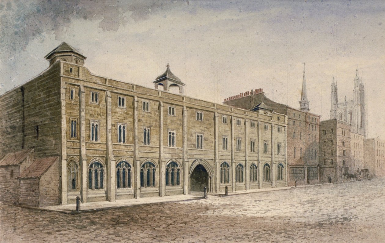 Leadenhall, City of London, 1785 by John Carter