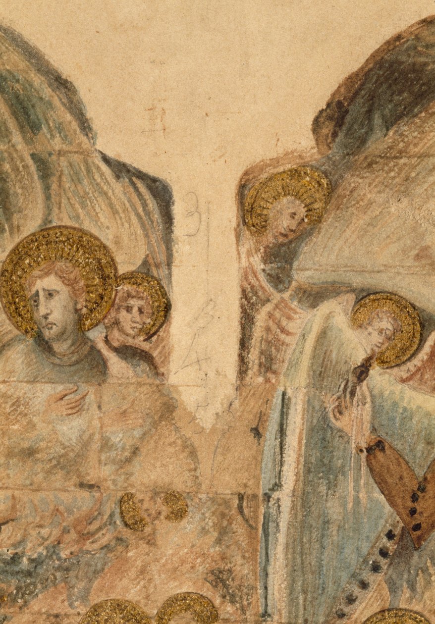 Study of the Wall Paintings at the Chapter House by John Carter