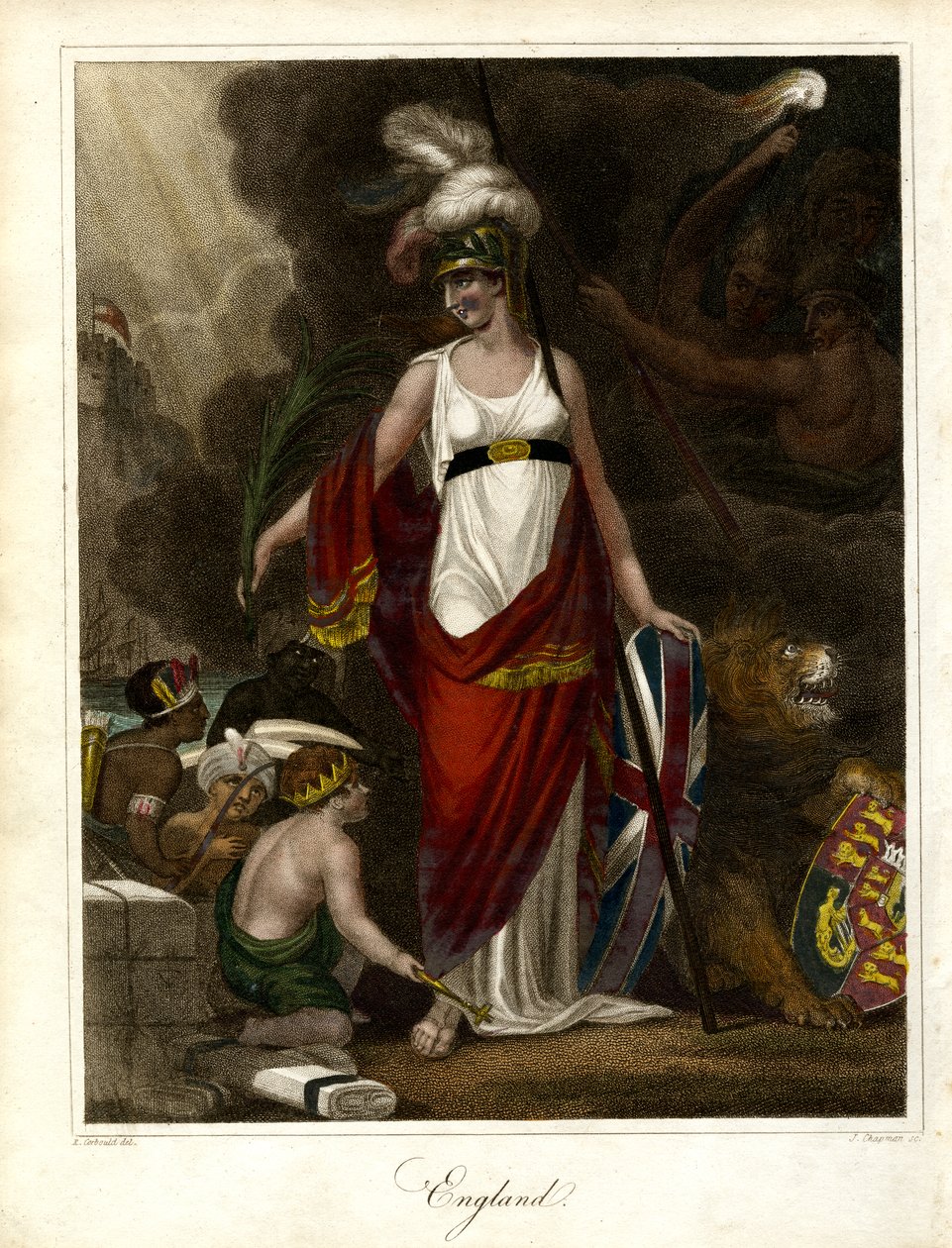 Allegory of England by John Chapman