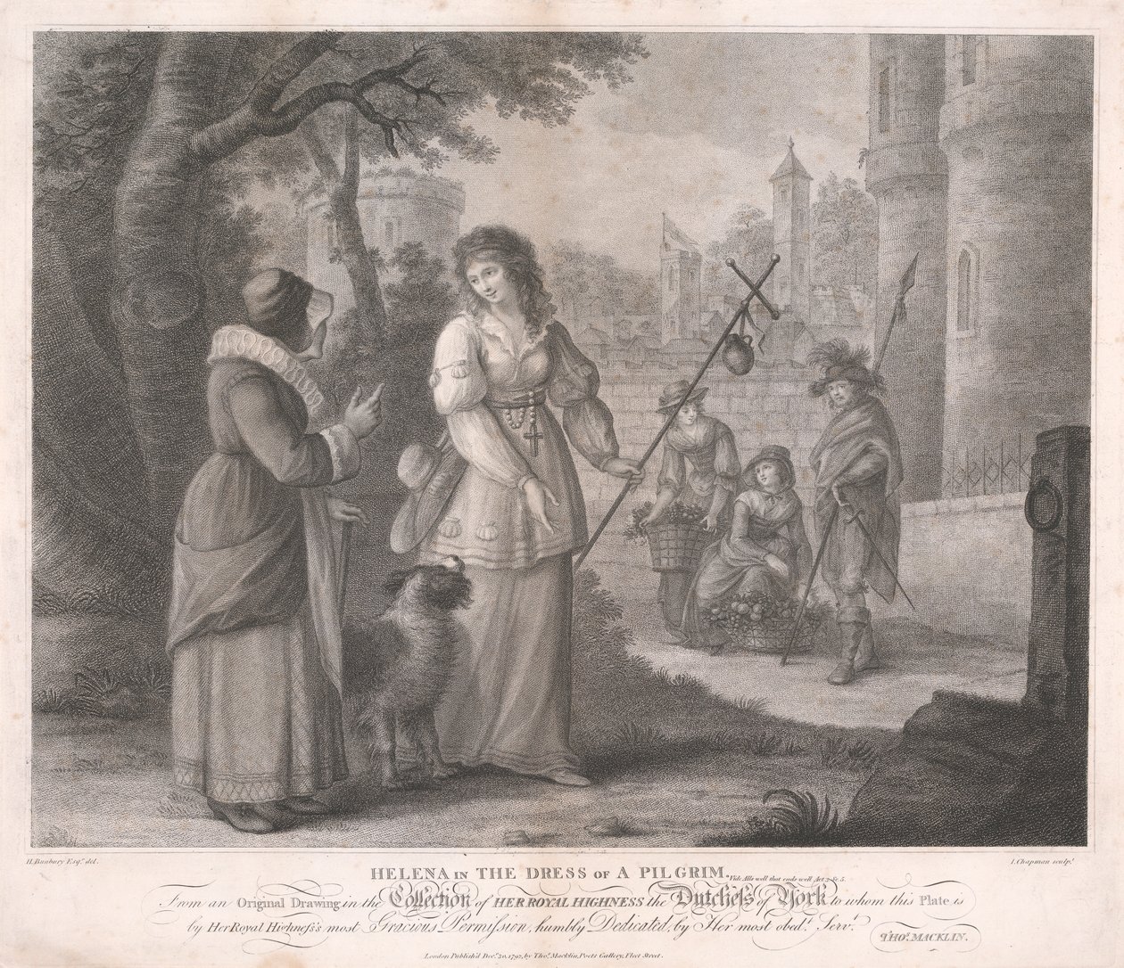 Helena in the Dress of a Pilgrim - 
