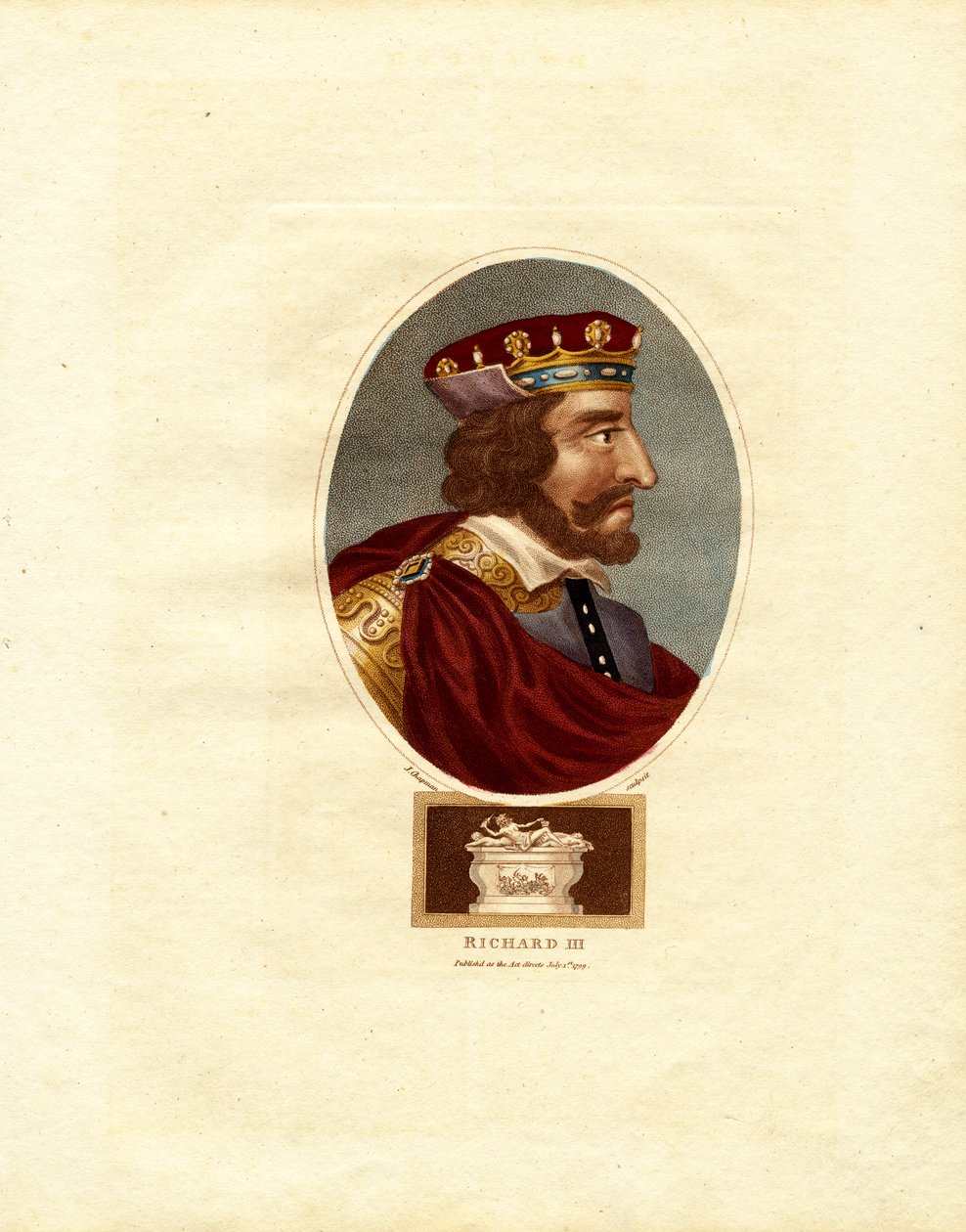 Portrait of Richard III of England by John Chapman