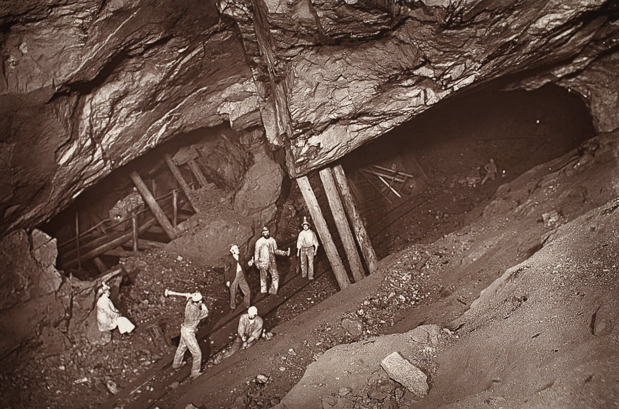 The 70 Tram-Road, East Pool Mine, illustration from 