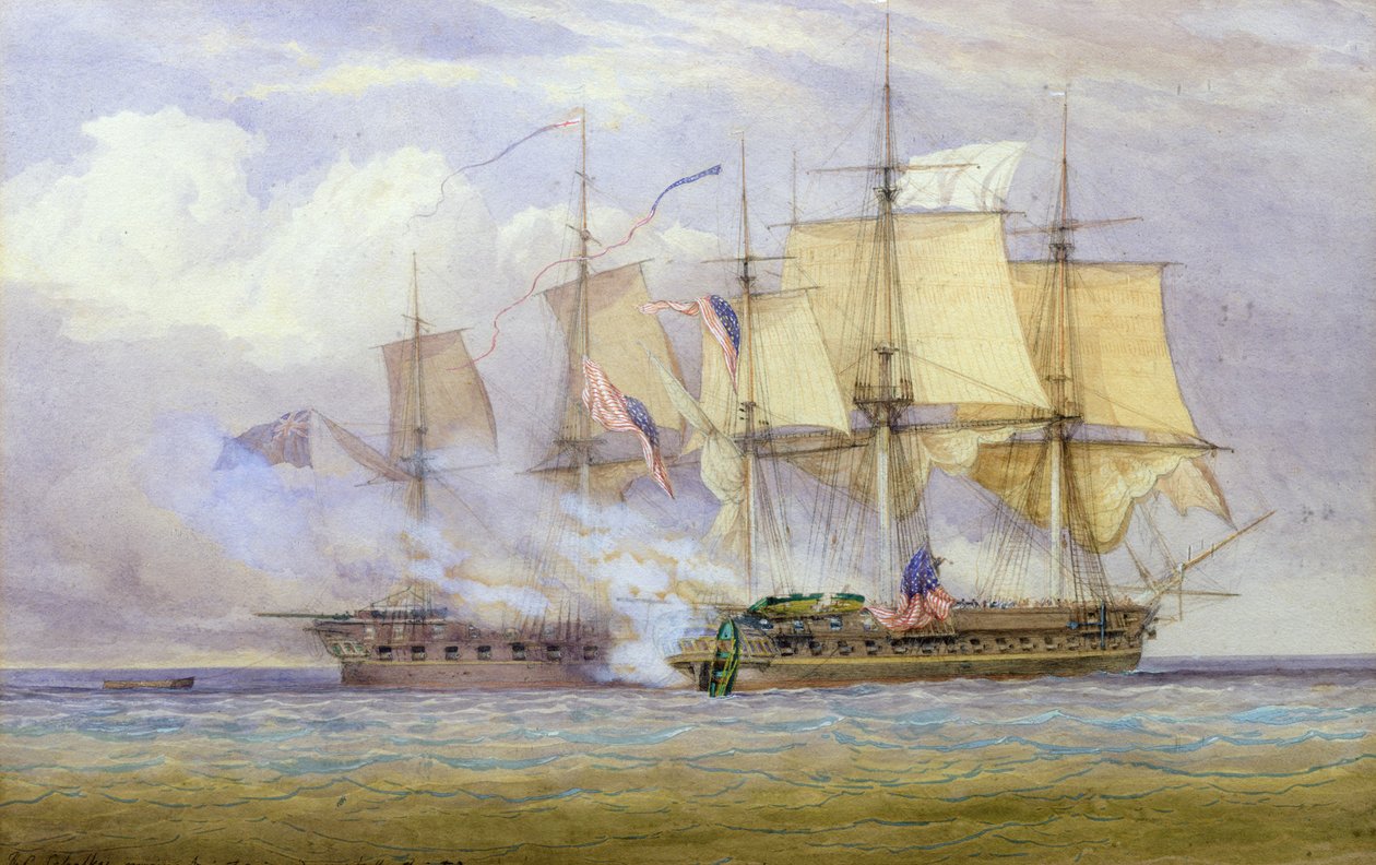 The Moment of Victory Between HMS 