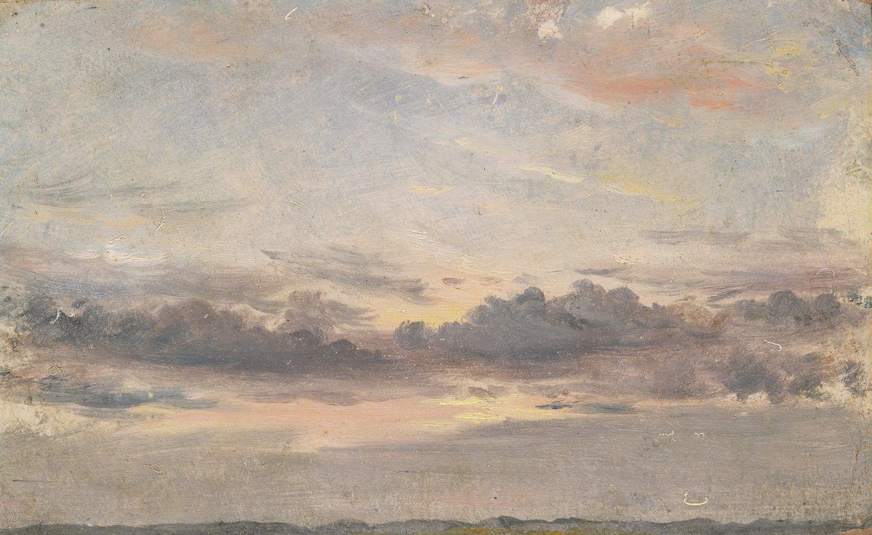 A Cloud Study, Sunset by John Constable