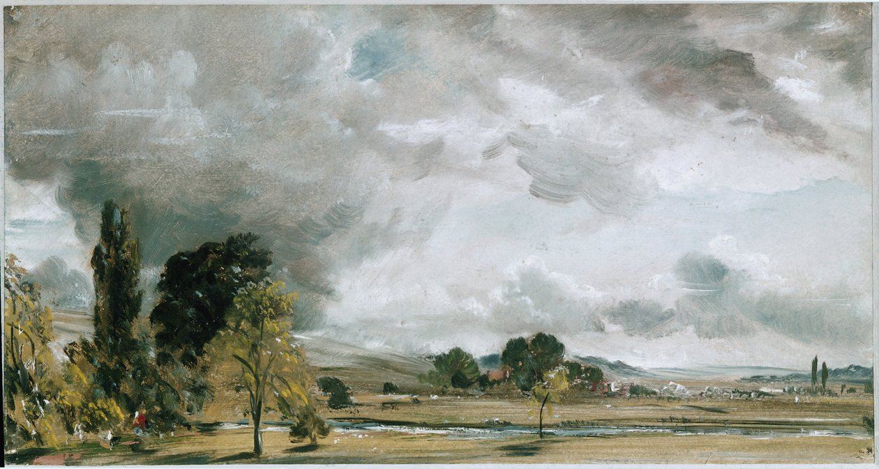 A View at Salisbury, from the Library of Archdeacon Fisher