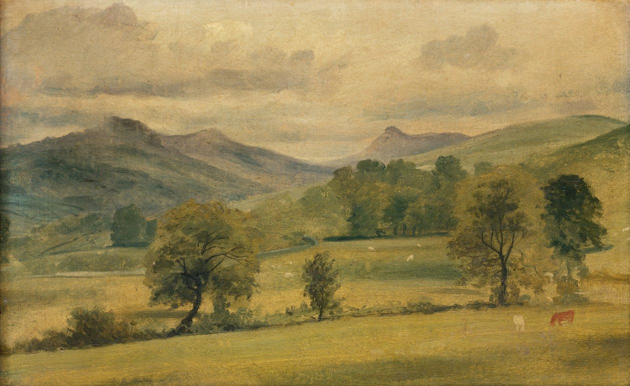 A View in the Lake District by John Constable