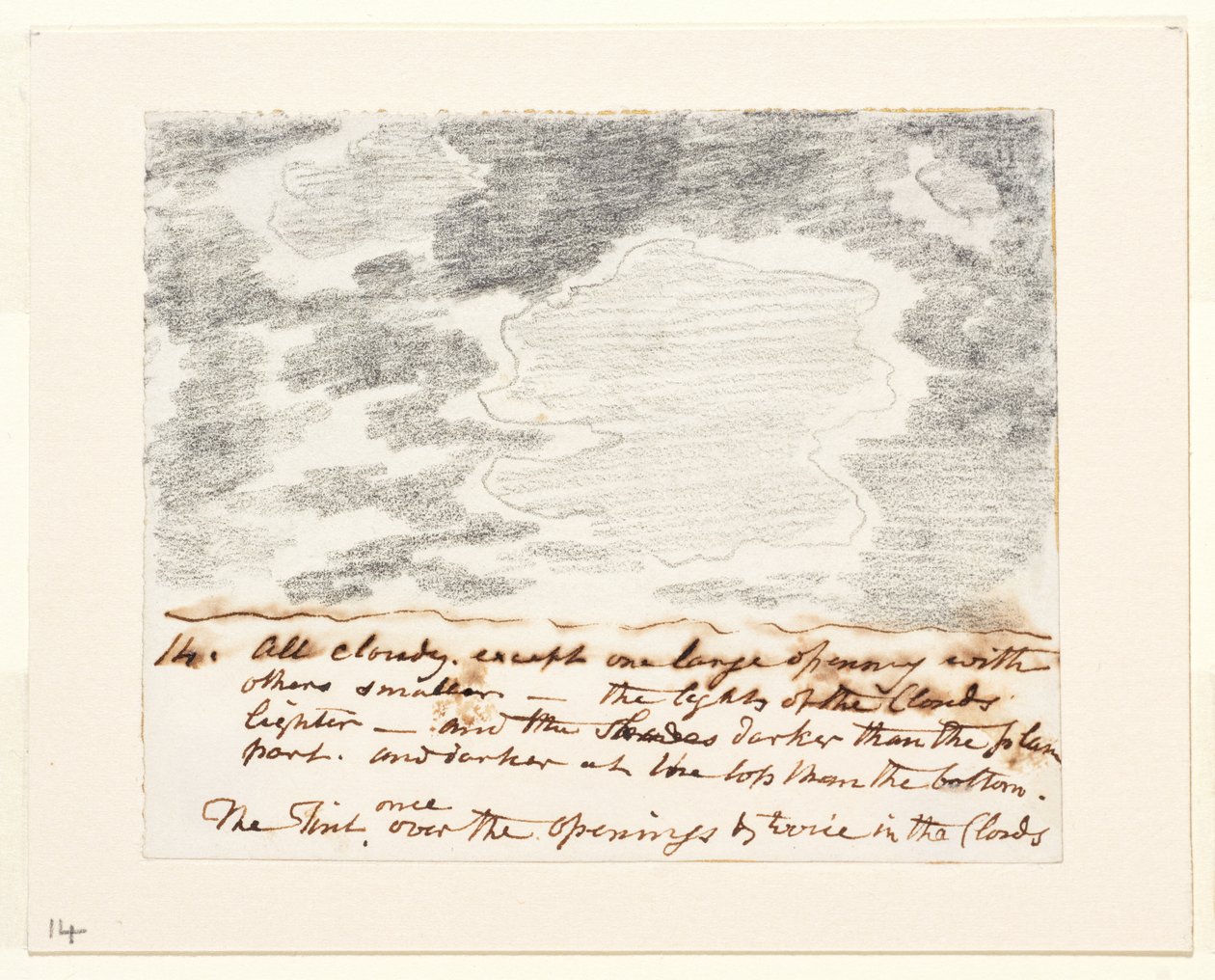 Cloud Study (after Alexander Cozens