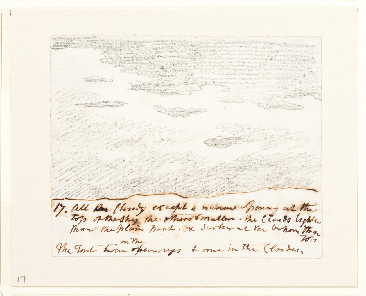 Cloud study (after Alexander Cozens