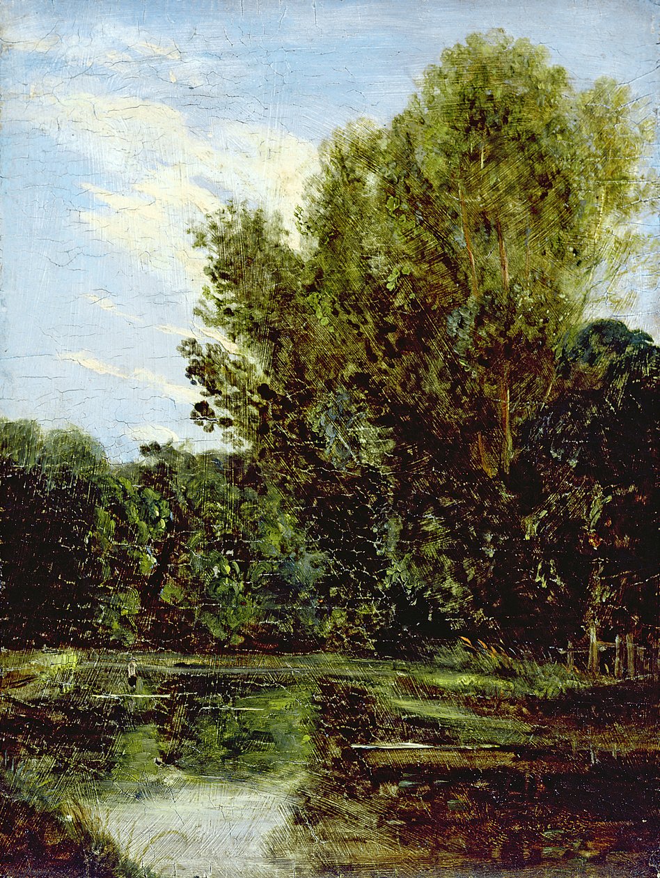 Corner of Hampstead Ponds by John Constable