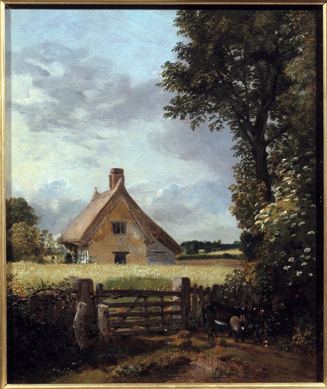 Cottage in a Wheat Field by John Constable