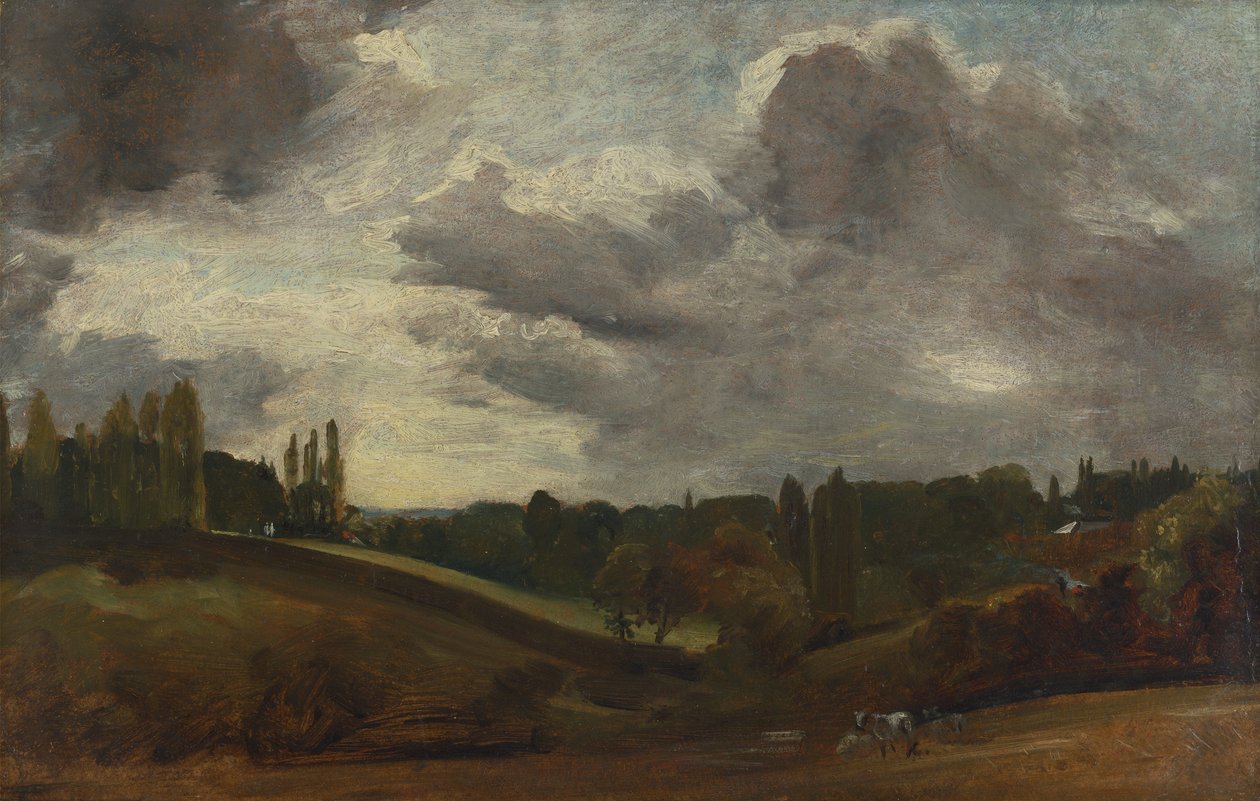 East Bergholt by John Constable