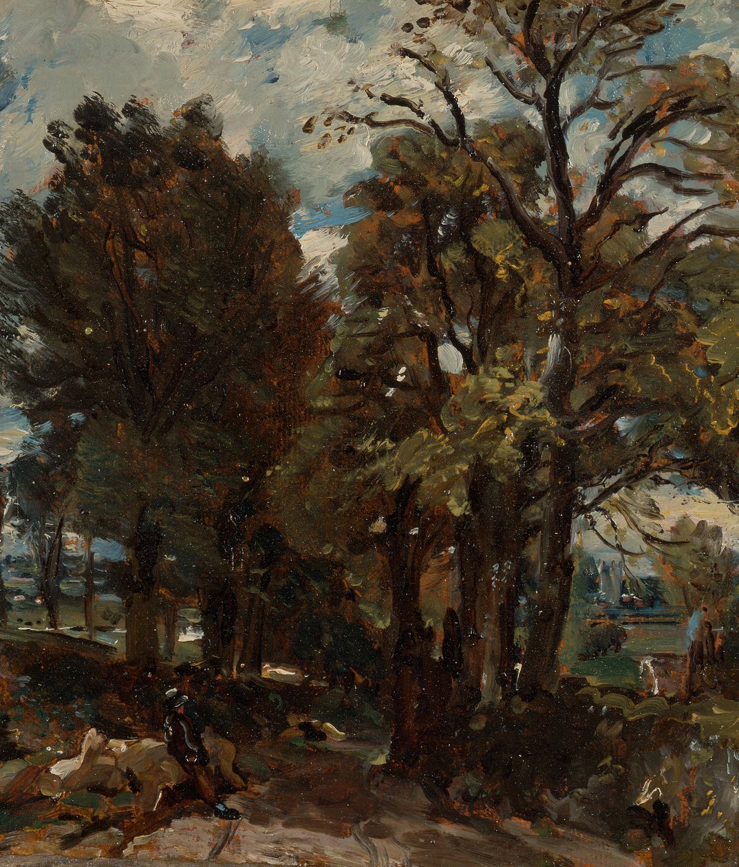Fen Lane, East Bergholt, ca. 1811 by John Constable