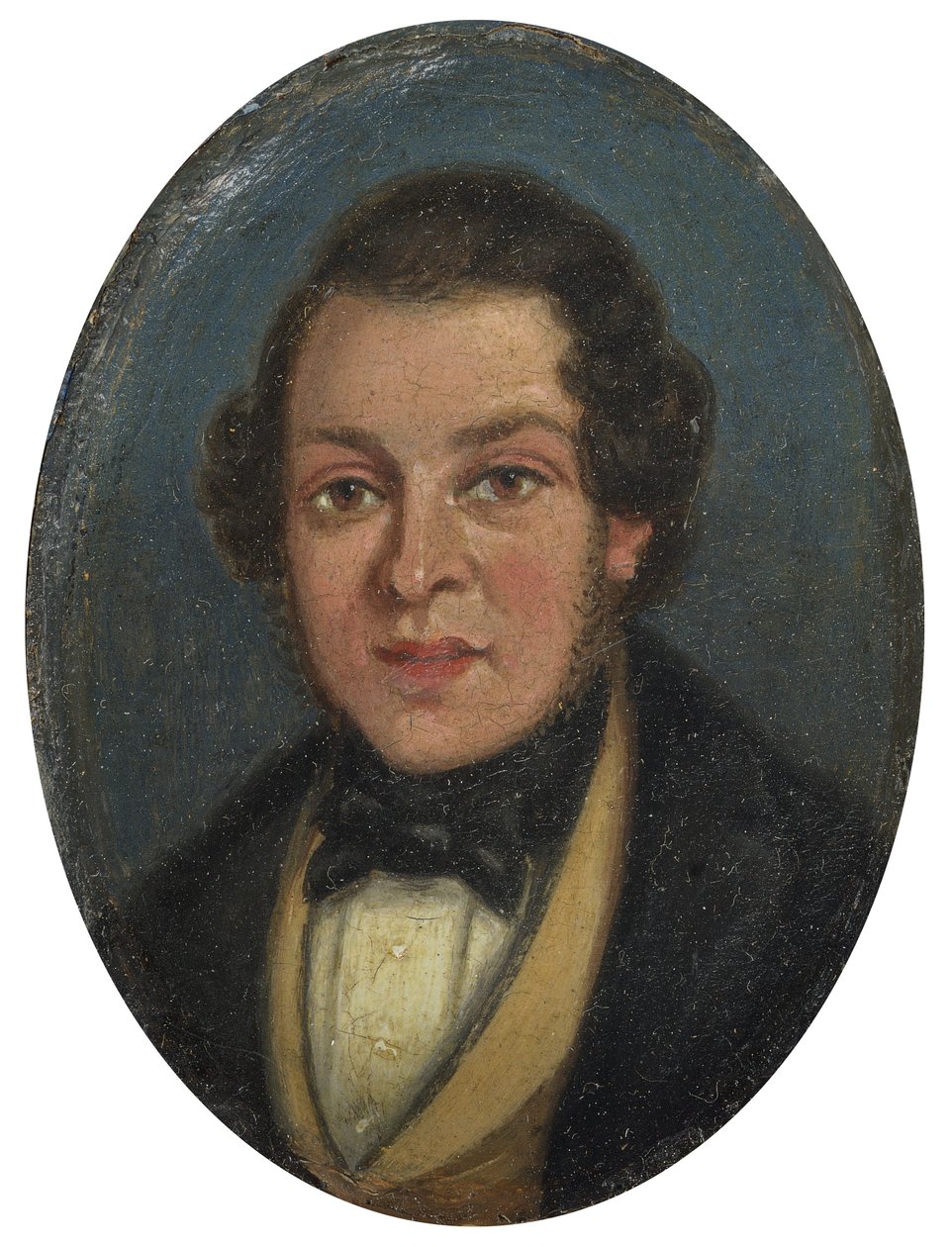 Miniature: Portrait of Abram Constable, Brother of the Artist by John Constable
