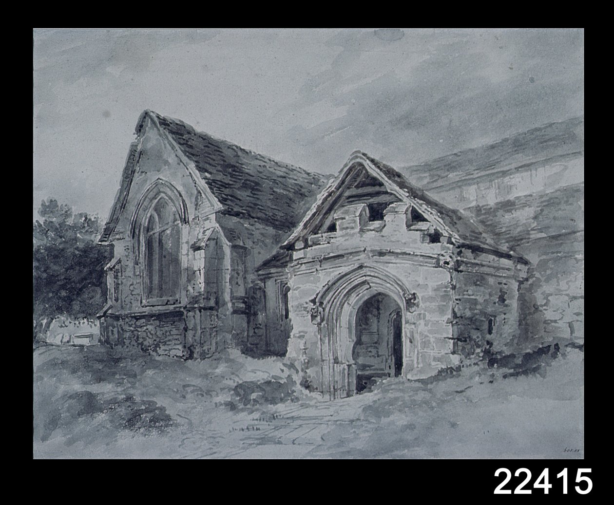 Porch and Transept of a Church by John Constable