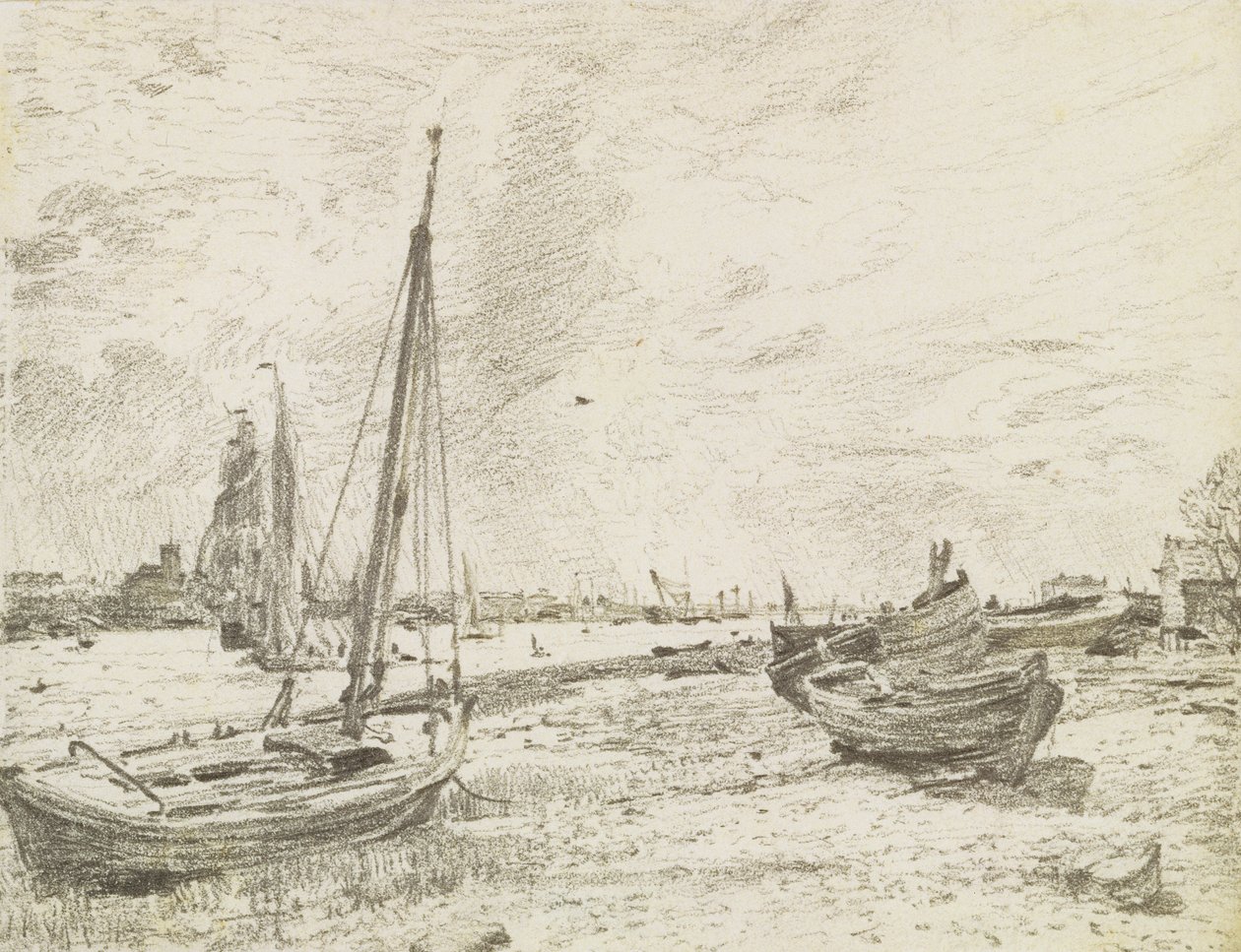Shipping on the Thames by John Constable