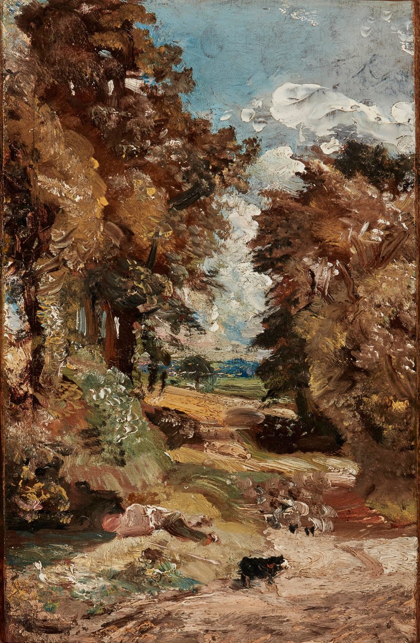 The Cornfield by John Constable