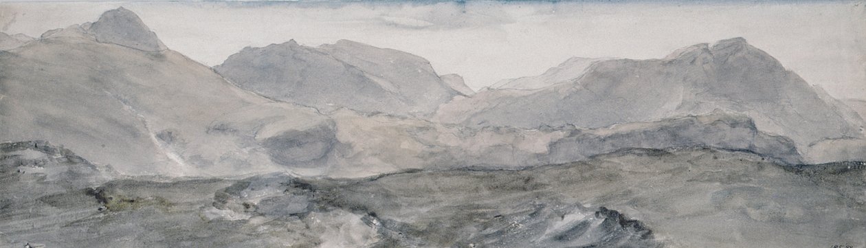 View from the Top of Honister Crag by John Constable