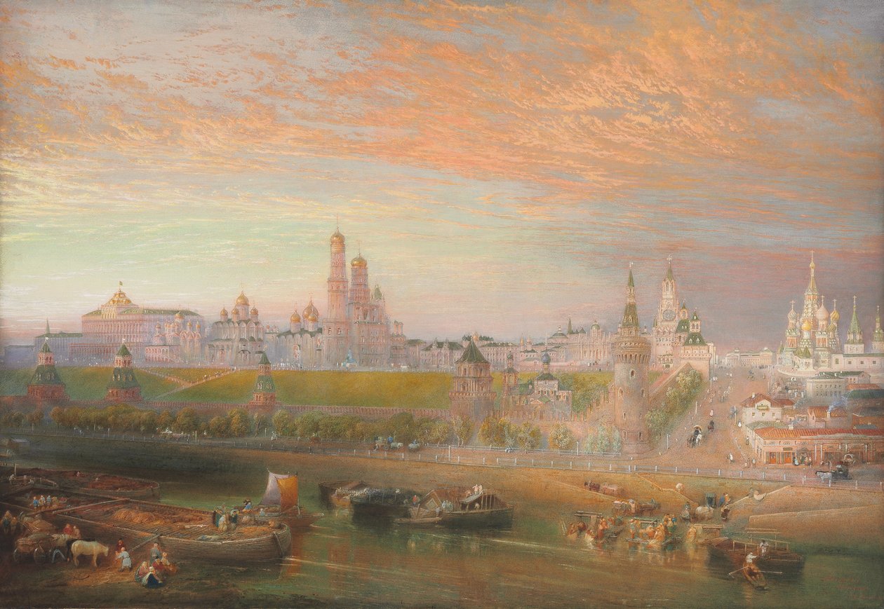 The Kremlin, Moscow by John Cooke Bourne
