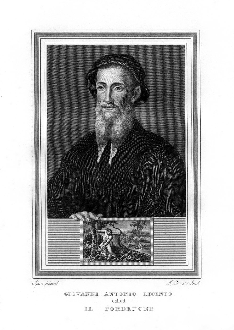 Il Pordenone, Italian Painter of the Venetian School by John Corner