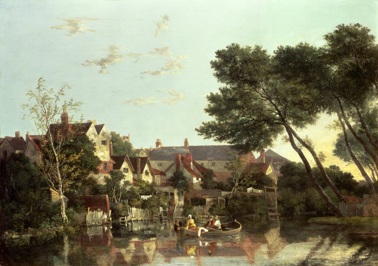 Norwich River, Afternoon, c.1812-19 by John Crome