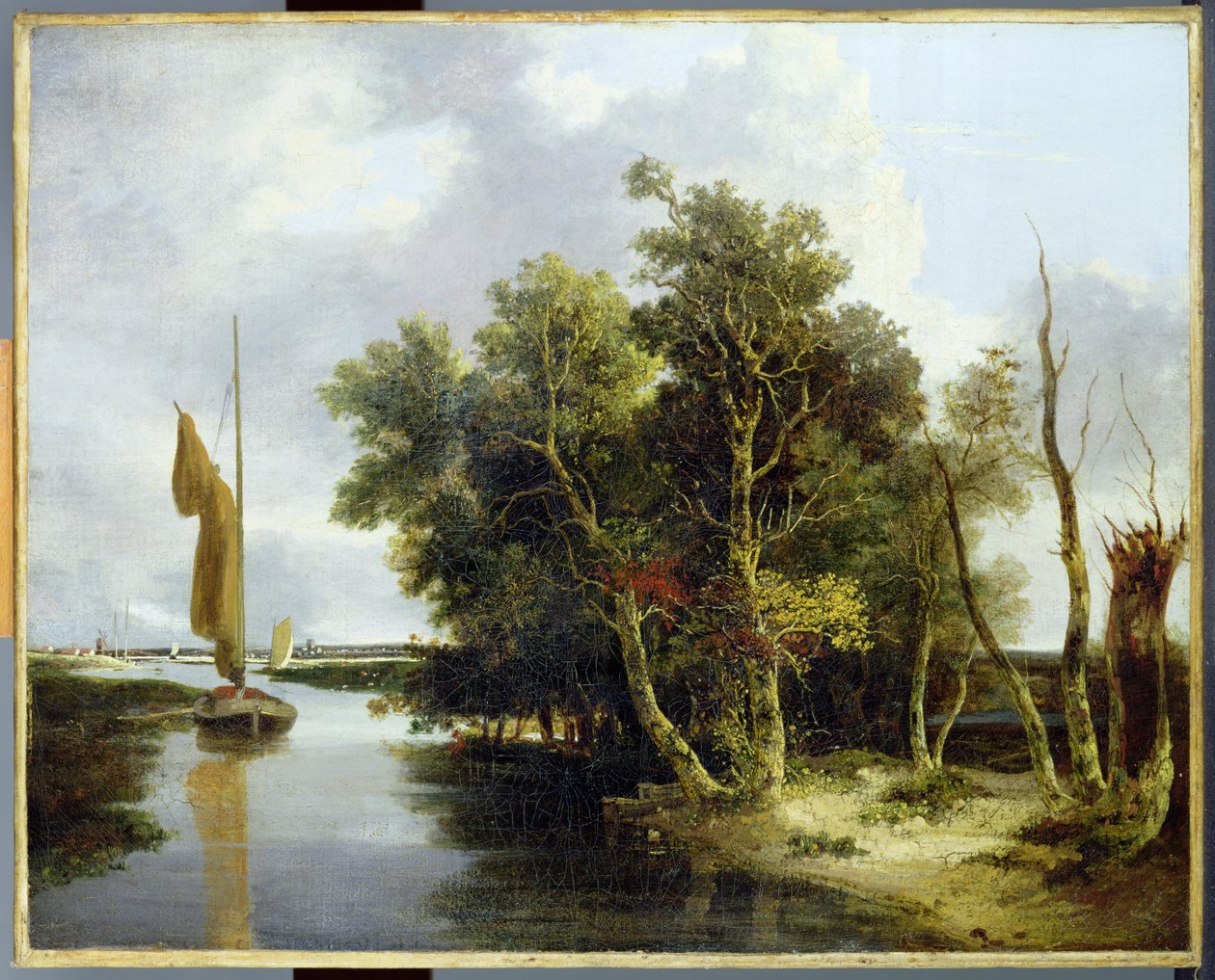 Wherries on the Yare by John Crome