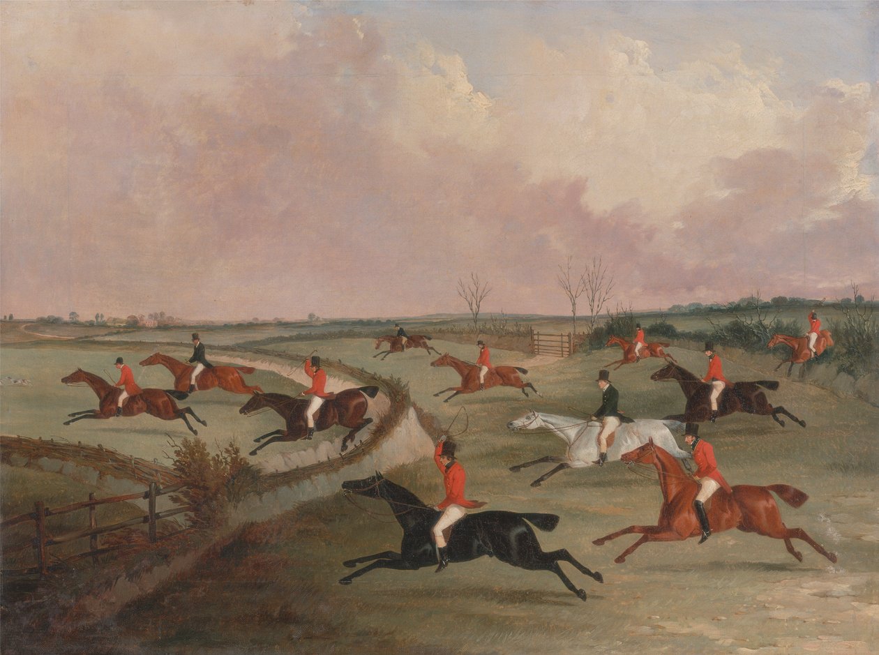 The Quorn Hunt in Full Cry: Second Horses by John Dalby