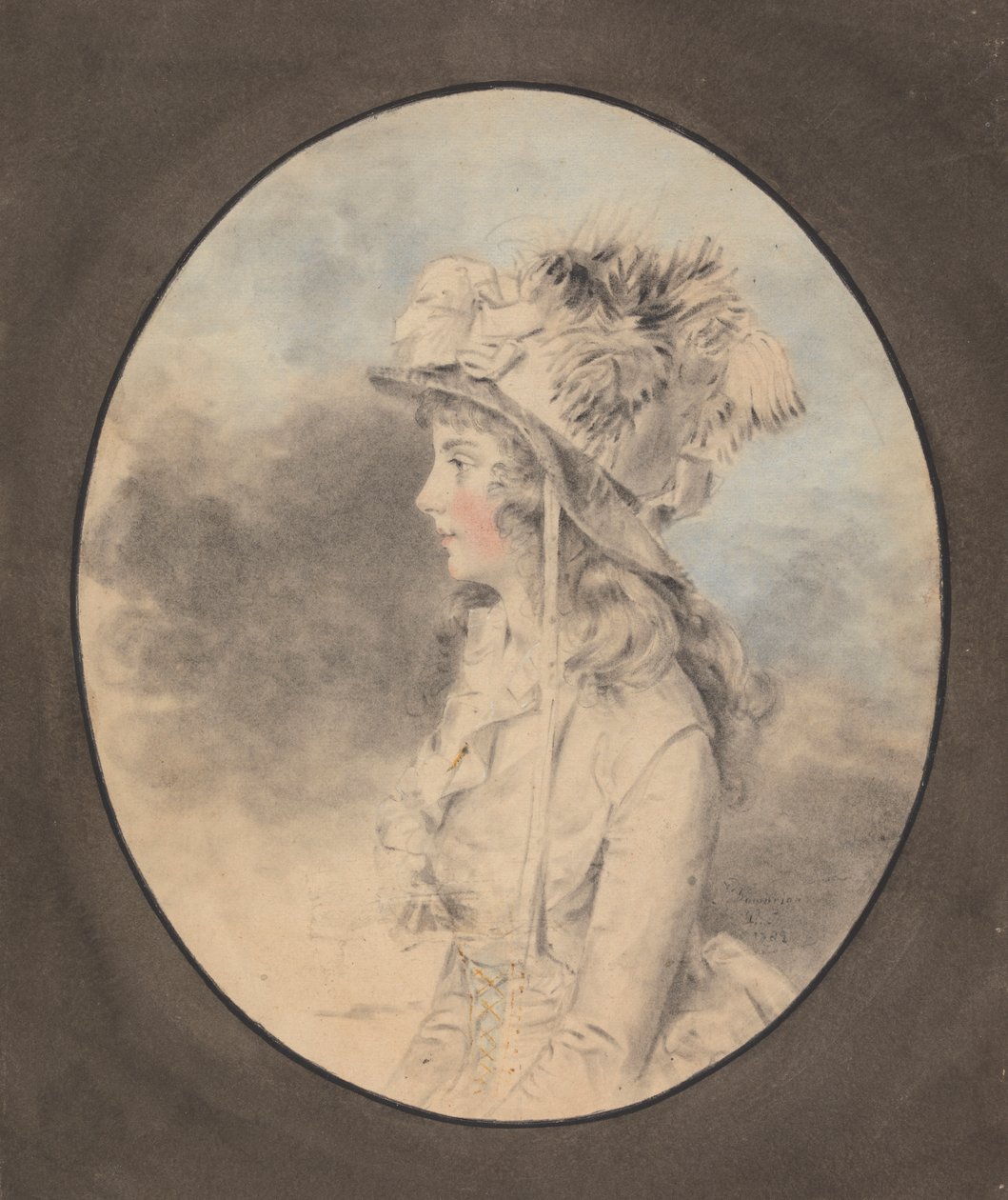 Miss Nott by John Downman