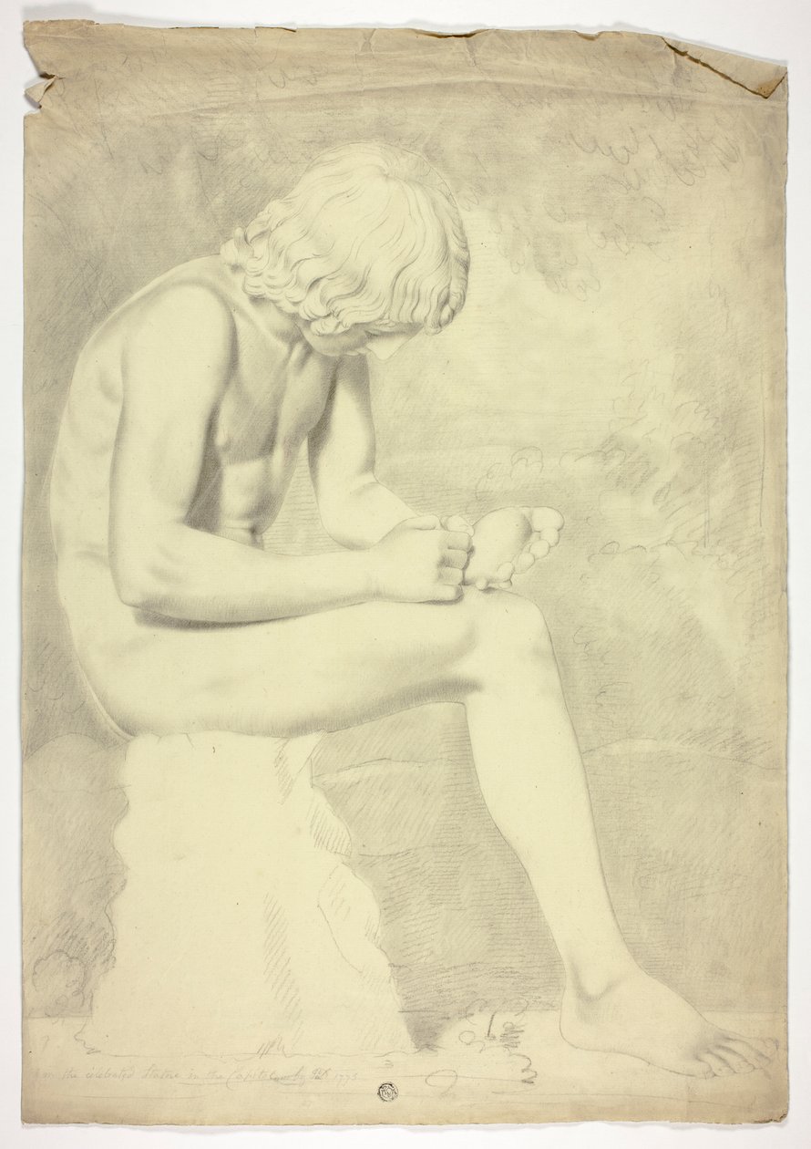 After the Spinario by John Downman