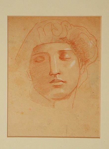 Head of a Celtic God by John Duncan
