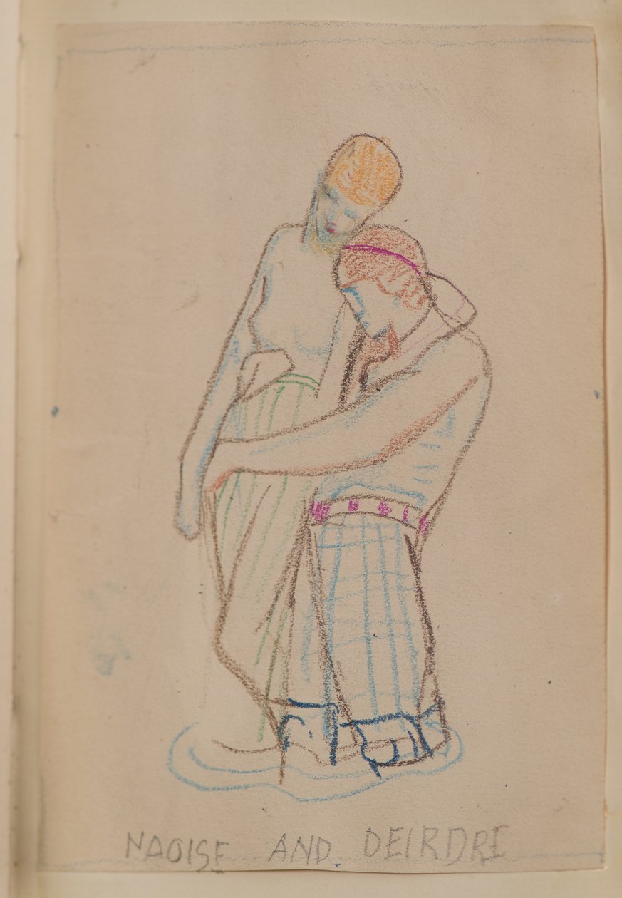 Naoise and Deirdre by John Duncan