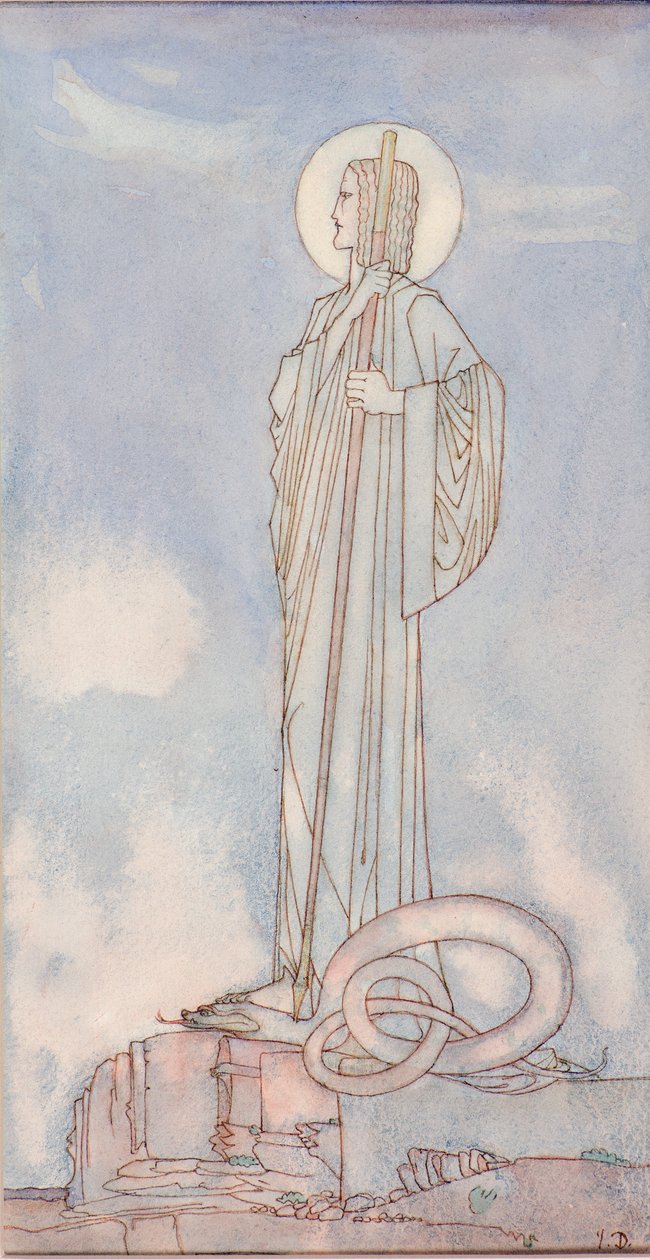St George and the Dragon by John Duncan