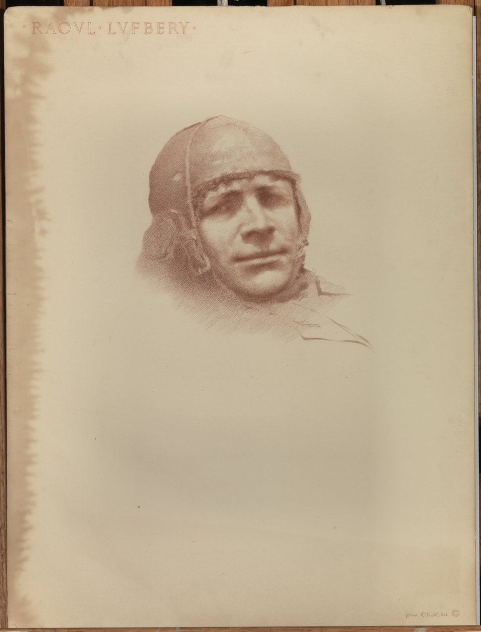 Raoul Lufbery by John Elliott