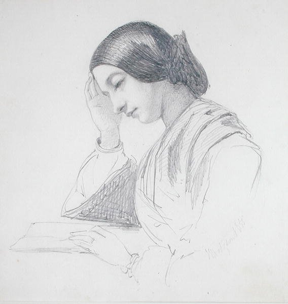 Head of a Girl by John Evan Hodgson