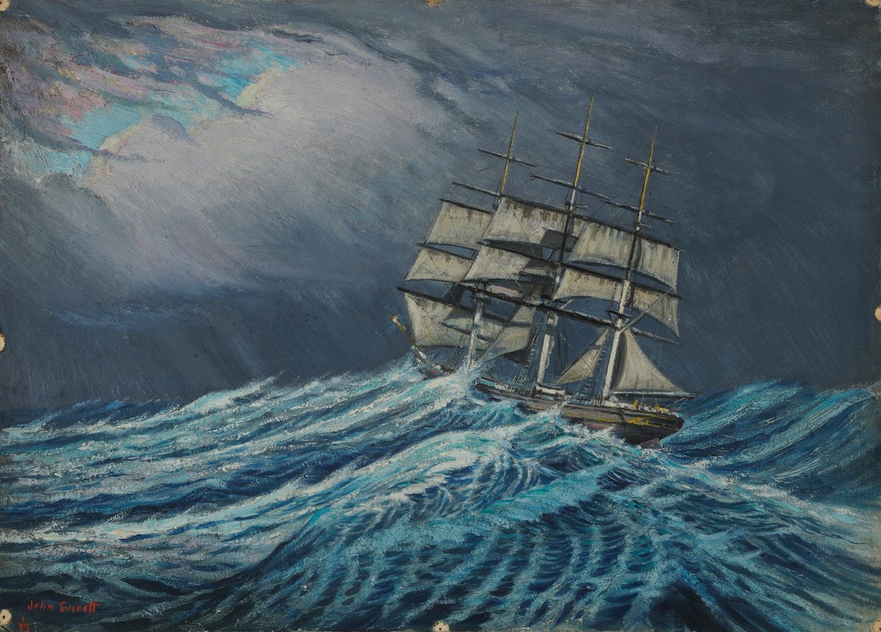 A Sailing Ship, Late 19th Century - Mid 20th Century by John Everett