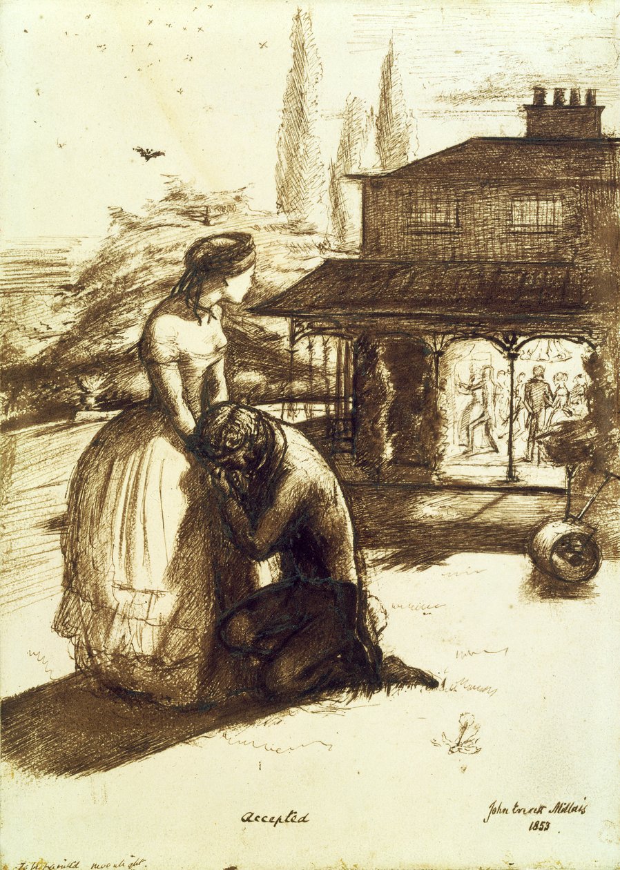 Accepted by John Everett Millais