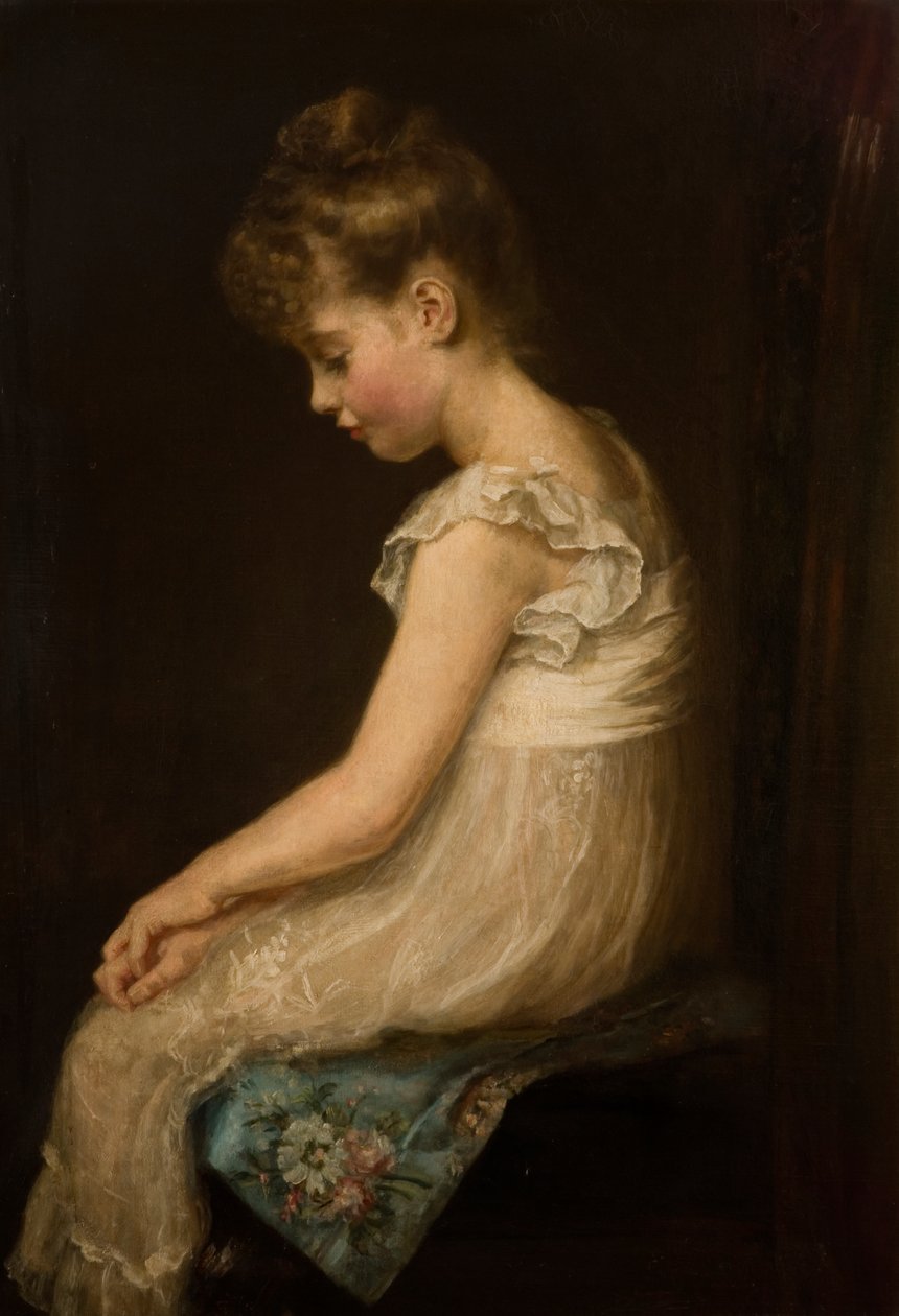 Meditation by John Everett Millais