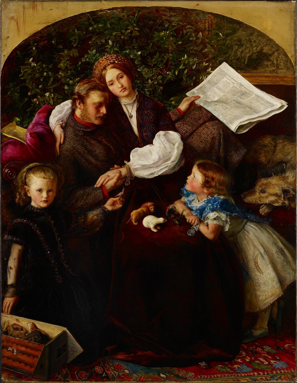Peace Concluded, 1856 by John Everett Millais