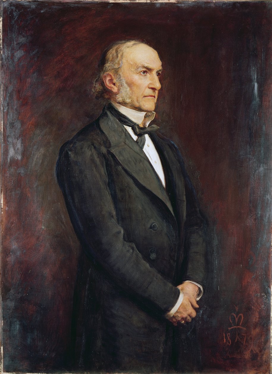 Portrait of William Ewart Gladstone (1809-1898) 1879 by John Everett Millais