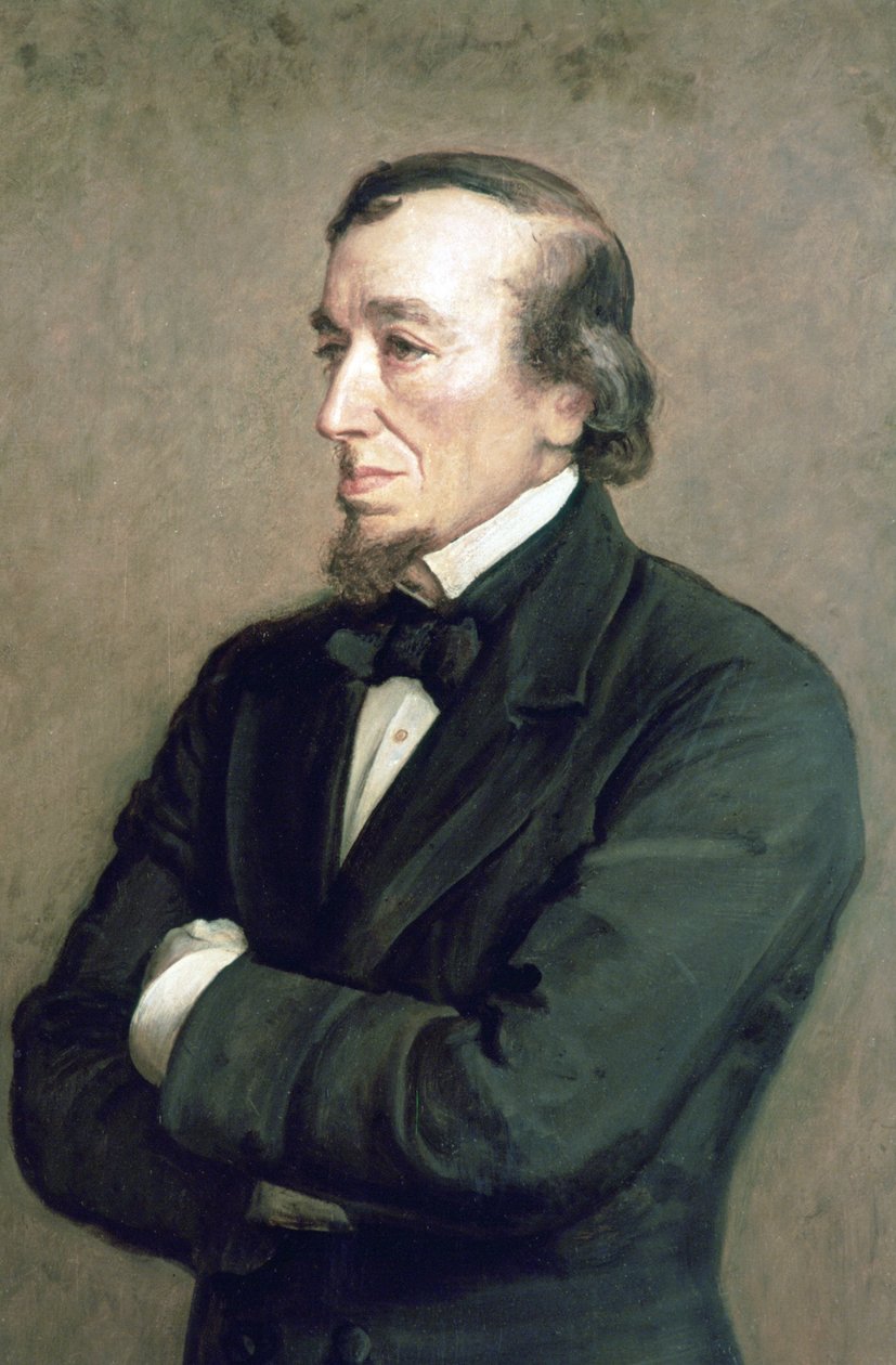 The Earl of Beaconsfield, Benjamin Disraeli by John Everett Millais